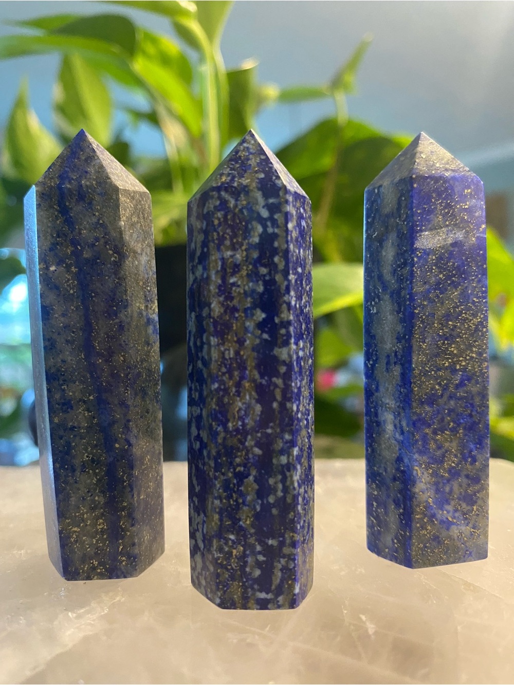 Lapis Lazuli Crystal Points